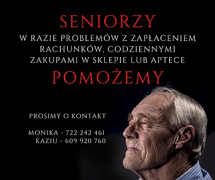 Pomoc dla seniorów - plakat (PDF)